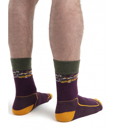 Icebreaker M's Hike+ Medium Crew Socks Sedimentary Winter 2024