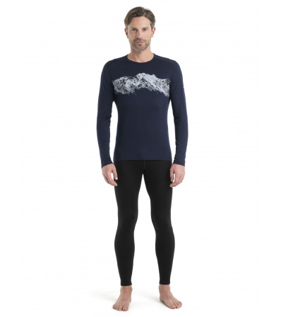 Icebreaker M's 200 Oasis LS Crewe Thermal Top Remarkables Winter 2024