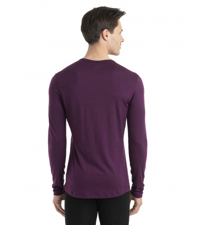 Icebreaker M's 200 Oasis LS Crewe Thermal Top Remarkables Winter 2024