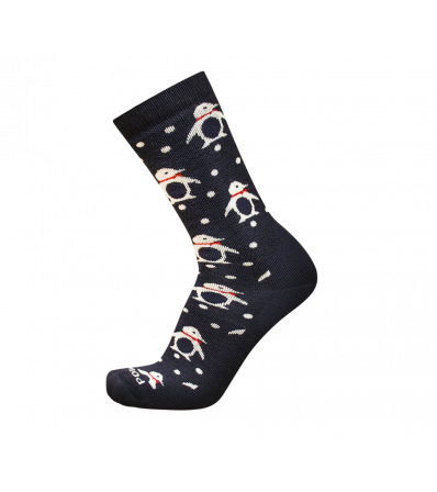 Point6 Penguins Medium Crew Socks Summer 2023