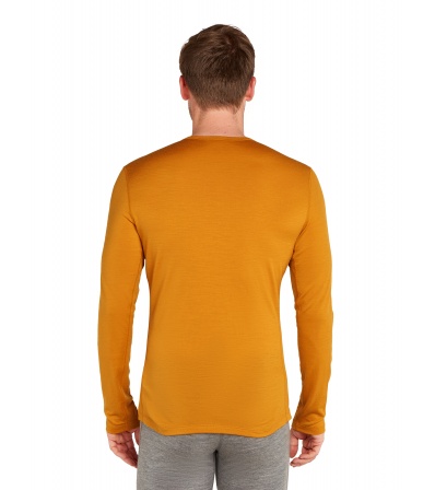 Icebreaker Merino 200 Oasis LS Crewe Thermal Top Ruapehu Round M's Winter 2025