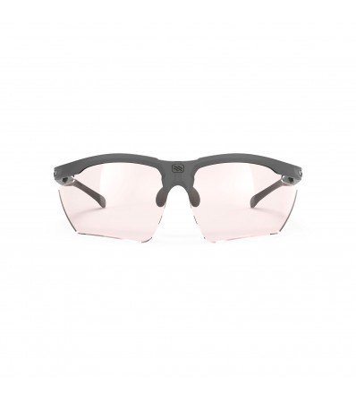Sunglasses Rudy Sun Magnus Charcoal - Red