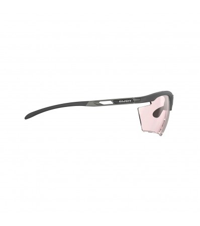 Sunglasses Rudy Sun Magnus Charcoal - Red