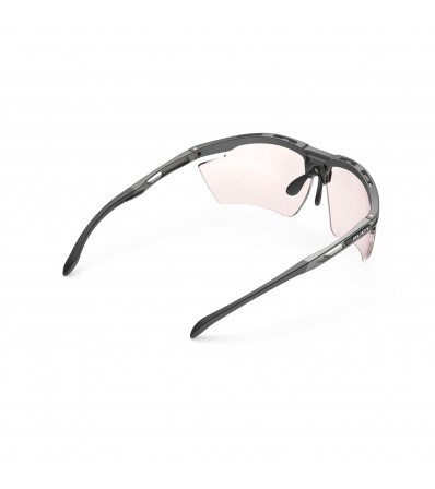 Sunglasses Rudy Sun Magnus Charcoal - Red