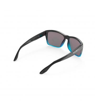 Rudy Spinhawk Edge Black Fade Crystal Azur Gloss Multilaser Ice