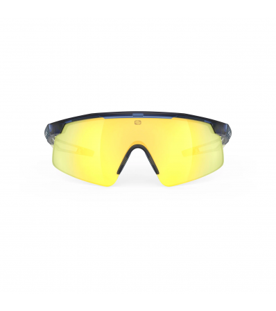 Rudy Sunglasses Turbolence Crystal Blue Avio - Multilaser Yellow