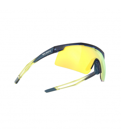 Rudy Sunglasses Turbolence Crystal Blue Avio - Multilaser Yellow