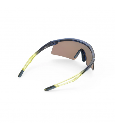 Rudy Sunglasses Turbolence Crystal Blue Avio - Multilaser Yellow