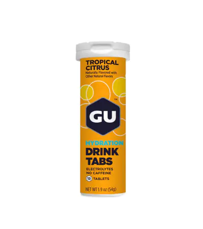 GU Hydration Drink Tabs Tropical Citrus 55G