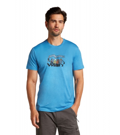 Icebreaker Merino 150 Tech Lite SS T-Shirt Hike Together Summer 2025