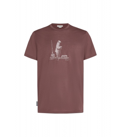 Icebreaker Merino 150 Tech Lite SS T-Shirt Polar Paddle M's Summer 2025
