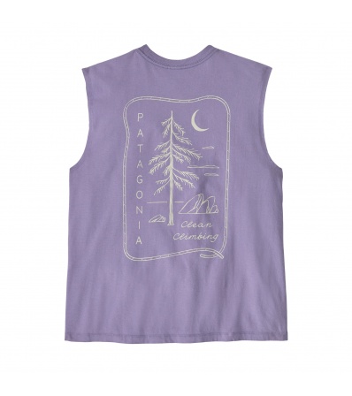 Patagonia Clean Climb Roots Boxy Organic Tank Top W's Summer 2025