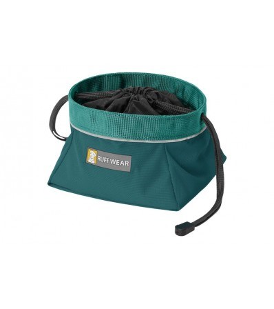 Packable food and water bowl Ruffwear Quencher Cinch Top