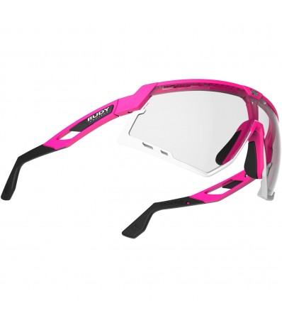Rudy Defender Pink Fluo Matte ImpactX Photochromic 2 Laser Black