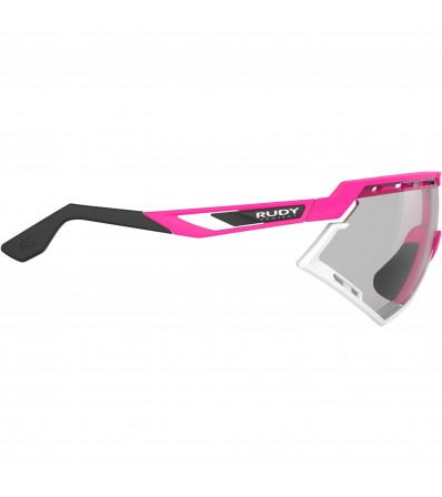 Rudy Defender Pink Fluo Matte ImpactX Photochromic 2 Laser Black