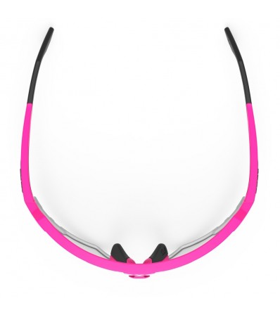 Rudy Defender Pink Fluo Matte ImpactX Photochromic 2 Laser Black