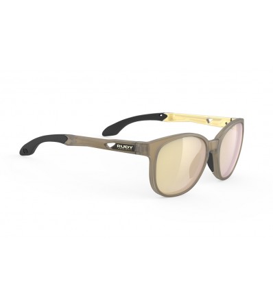 Rudy Sunglasses Lightflow B Ice Gold Matte Multilaser Gold