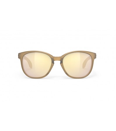 Rudy Sunglasses Lightflow B Ice Gold Matte Multilaser Gold