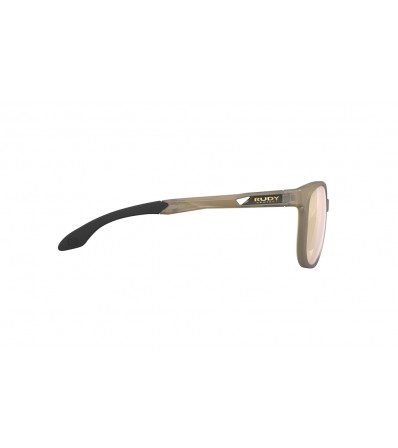 Rudy Sunglasses Lightflow B Ice Gold Matte Multilaser Gold