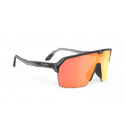 Rudy Sunglasses Spinshield Crystal Ash - Multilaser Orange
