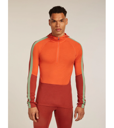 Icebreaker Men's 200 Oasis+ LS Half Zip Thermal Hoody M's