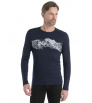 Icebreaker M's 200 Oasis LS Crewe Thermal Top Remarkables Winter 2024