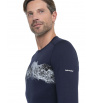 Icebreaker M's 200 Oasis LS Crewe Thermal Top Remarkables Winter 2024