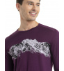 Icebreaker M's 200 Oasis LS Crewe Thermal Top Remarkables Winter 2024