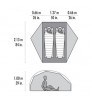 Cascade Designs Freelite 2 Person Ultralight Tent