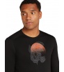 Icebreaker Merino 200 Oasis LS Crewe Thermal Top Ruapehu Round M's Winter 2025