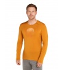 Icebreaker Merino 200 Oasis LS Crewe Thermal Top Ruapehu Round M's Winter 2025