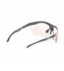 Sunglasses Rudy Sun Magnus Charcoal - Red