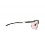 Sunglasses Rudy Sun Magnus Charcoal - Red
