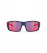 Rudy Sunglasses Blue Navy Matte Polar 3FX HDR Multilaser Red
