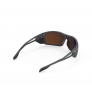 Rudy Sunglasses Nyad Charcoal Matte With Hi Altitude Brown Lenses