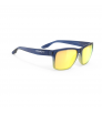 Rudy Spinhawk Edge Crystal Blue Avio Apple Green Fade Gloss Multilaser Yellow