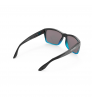 Rudy Spinhawk Edge Black Fade Crystal Azur Gloss Multilaser Ice