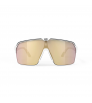 Rudy Sunglasses Spinshield White Matte Multilaser Gold