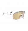Rudy Sunglasses Spinshield White Matte Multilaser Gold