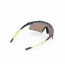 Rudy Sunglasses Turbolence Crystal Blue Avio - Multilaser Yellow