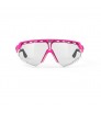 Rudy Defender Pink Fluo Matte ImpactX Photochromic 2 Laser Black