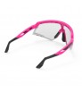 Rudy Defender Pink Fluo Matte ImpactX Photochromic 2 Laser Black