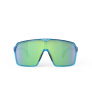 Rudy Project Spinshield - Crystal Azur - Multilaser Green