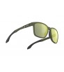 Rudy Sunglasses Lightflow A Olive Matte Optics Laser Green