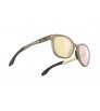Rudy Sunglasses Lightflow B Ice Gold Matte Multilaser Gold